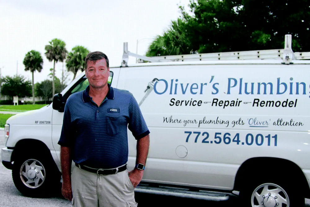 Slide of Oliver's Plumbing