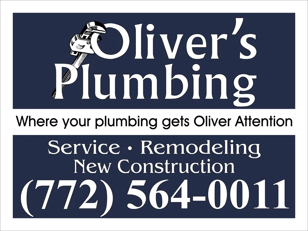 Slide of Oliver's Plumbing