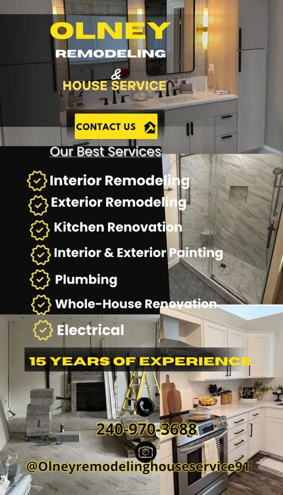 Reliable emergency plumbing for homes in Olney, MD by Olney Remodeling & House Service