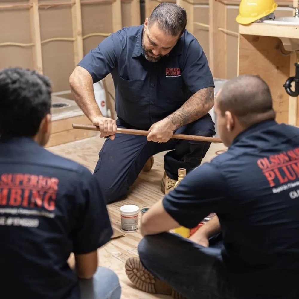 Slide of Olson Superior Plumbing