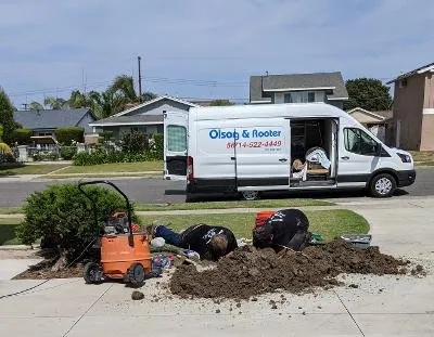 Professional emergency plumbing in Huntington Beach, CA by Olson's Plumbing and Rooter