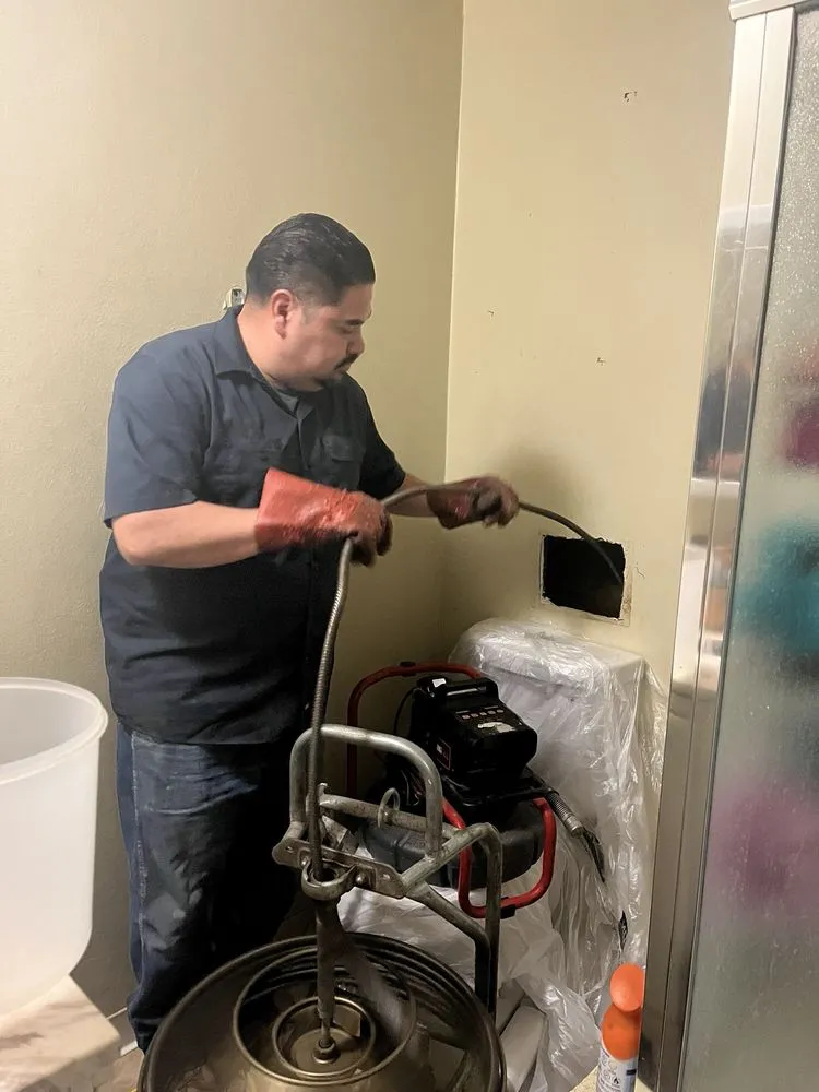 Expert drain cleaning in Long Beach, CA by Omar's Plumbing & Rooter Gas leak repair