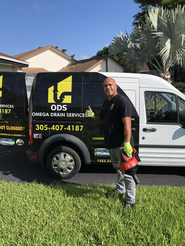 Slide of Omega Drain Services