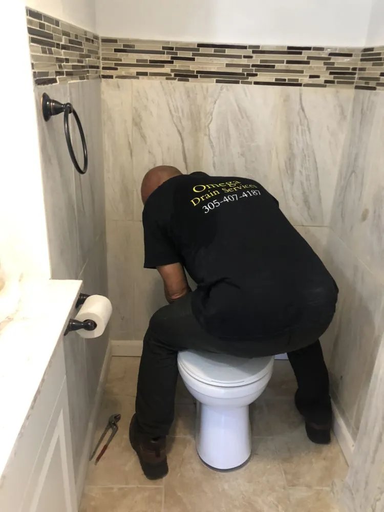 Slide of Omega Drain Services