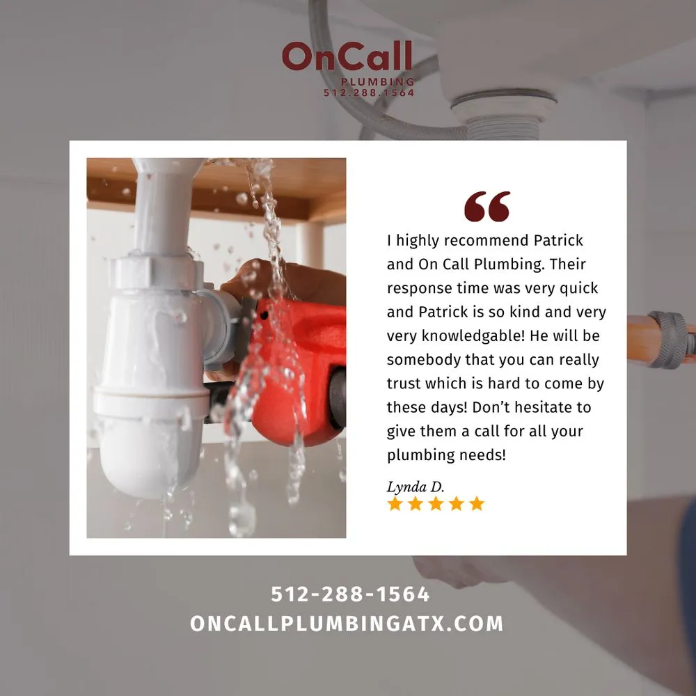 Slide of On Call Plumbing