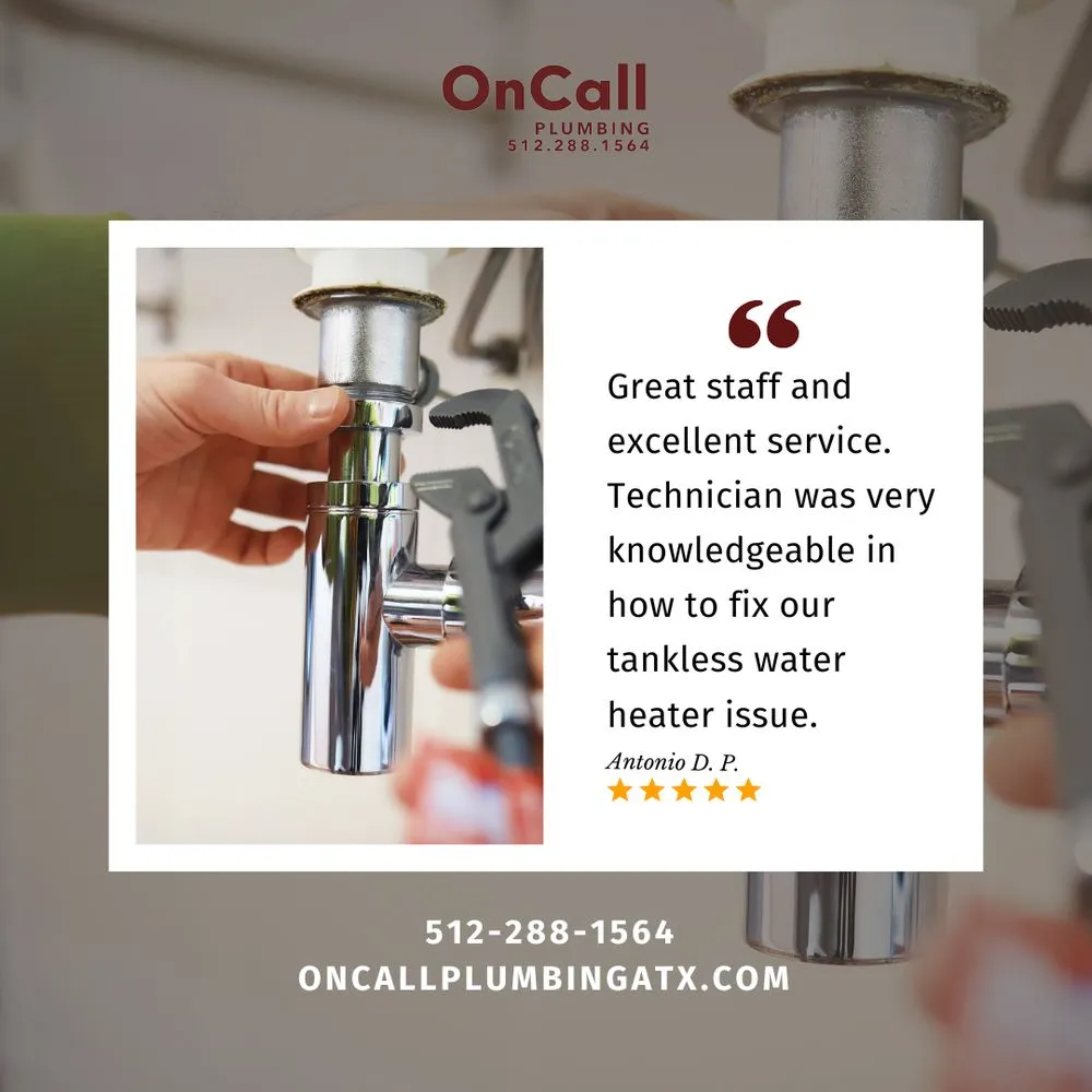 Slide of On-Call Plumbing