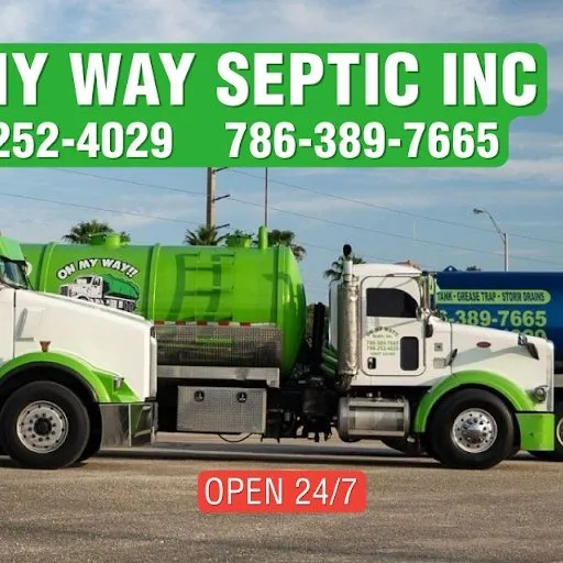Slide of On My Way Septic Inc Grease Trap