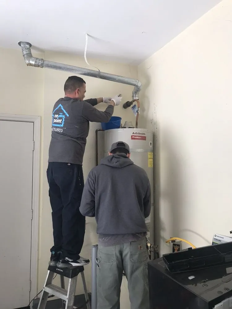 Slide of On Point Plumbing