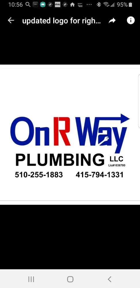 Slide of On R Way Plumbing & Drain Cleaning