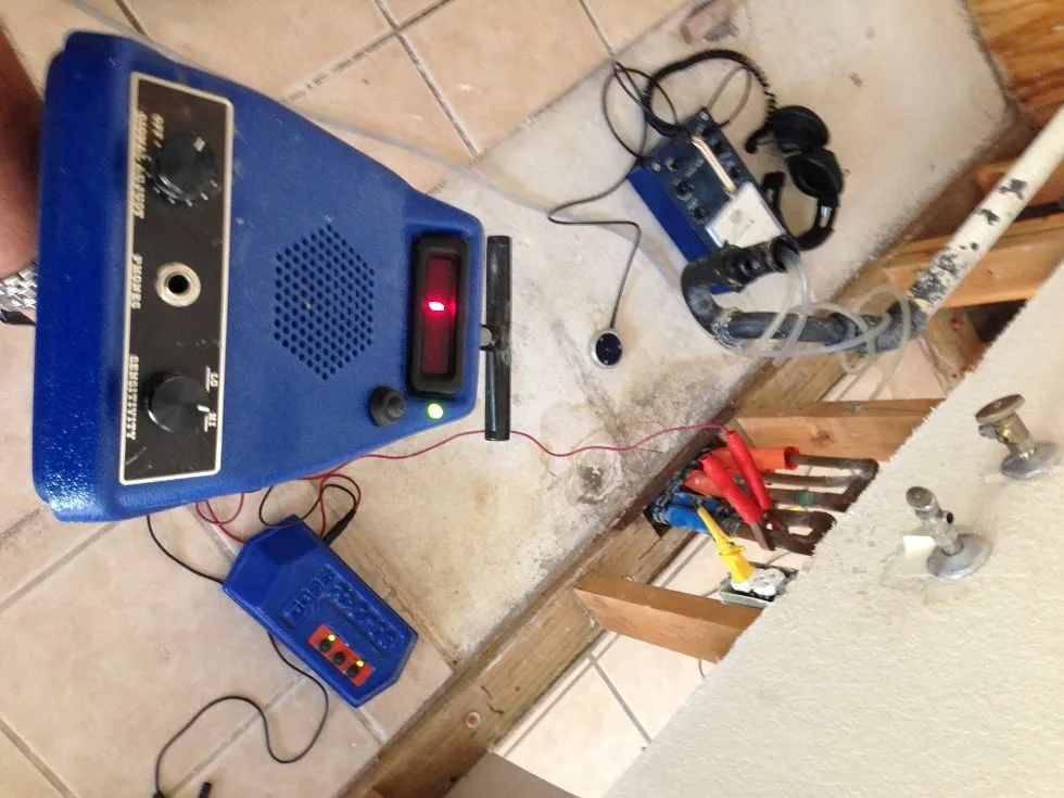 Slide of On Target Plumbing and Leak Detection