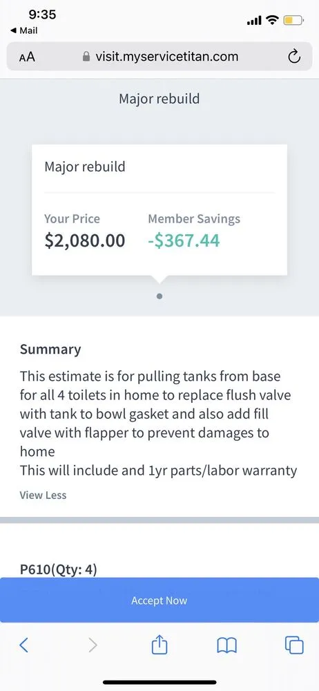 Slide of On Time Experts