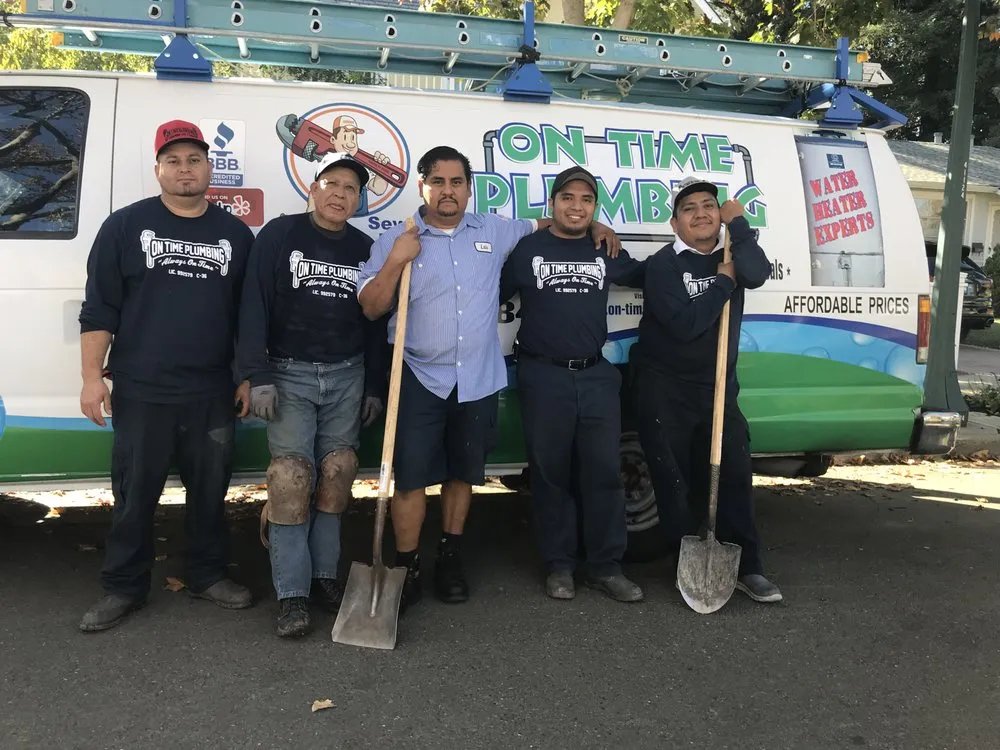 Slide of On Time Plumbing