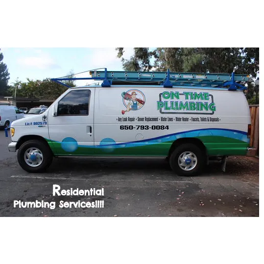Slide of On Time Plumbing