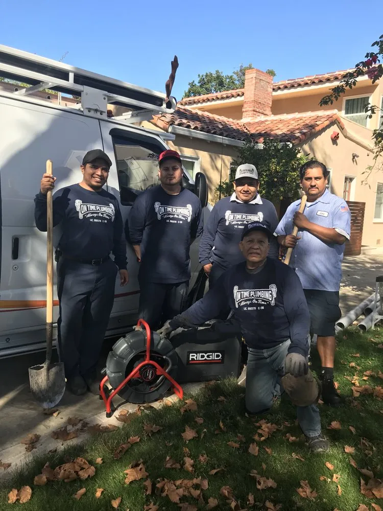 Slide of On Time Plumbing