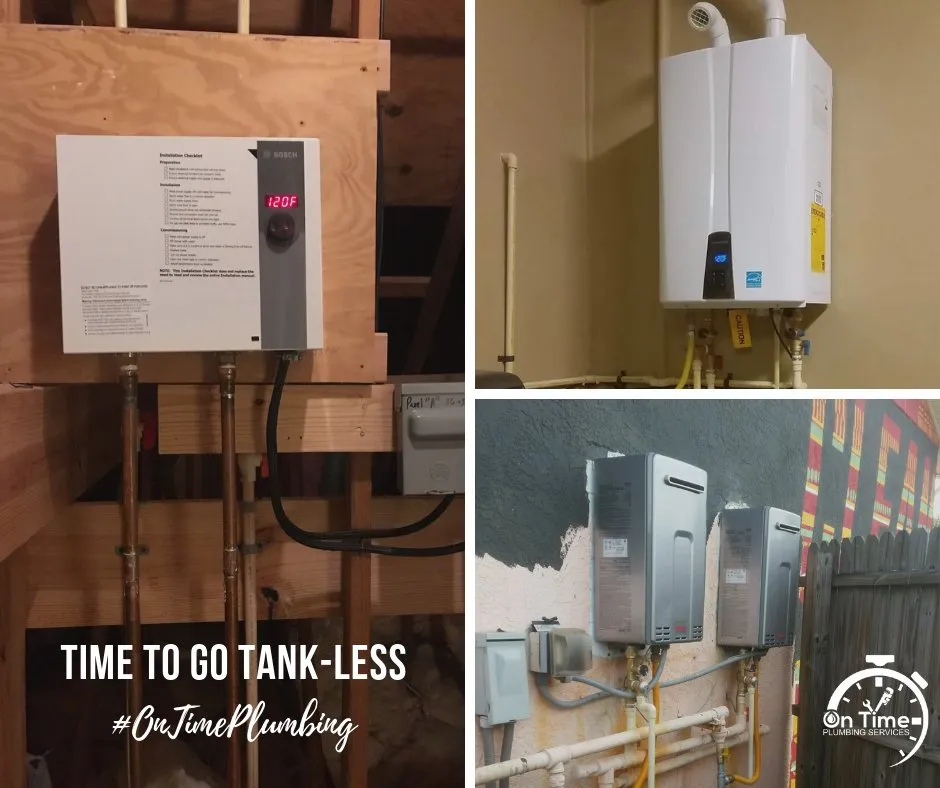 Slide of On Time Plumbing Services