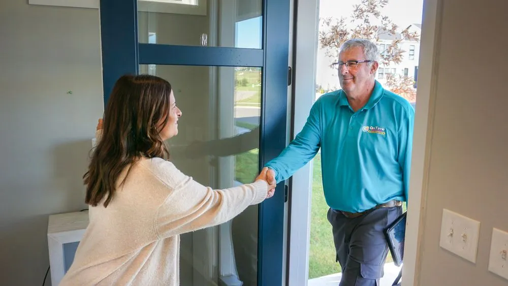 Slide of On Time Service Pros Heating and Air