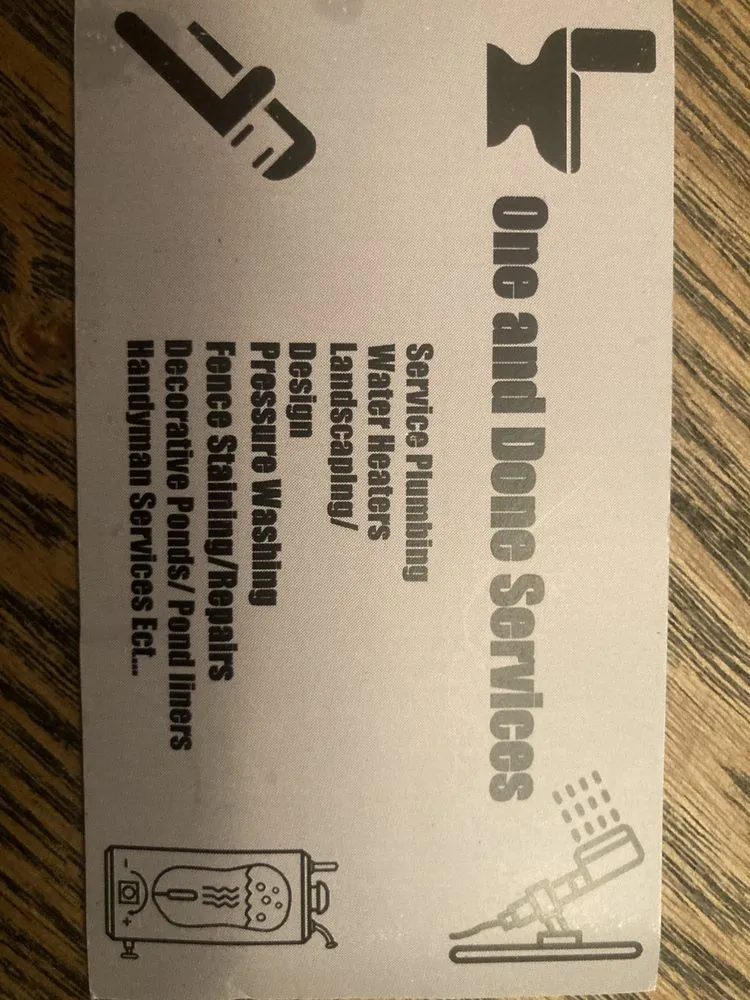 Professional pipe repair in Kenansville, NC by One And Done Services