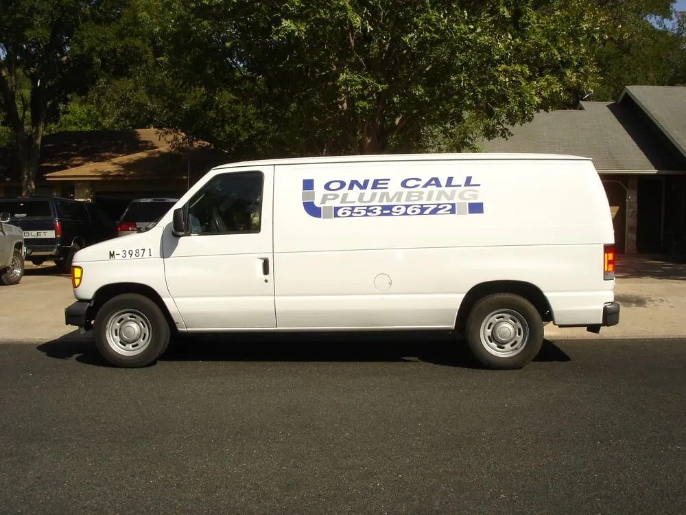 Slide of One Call Plumbing
