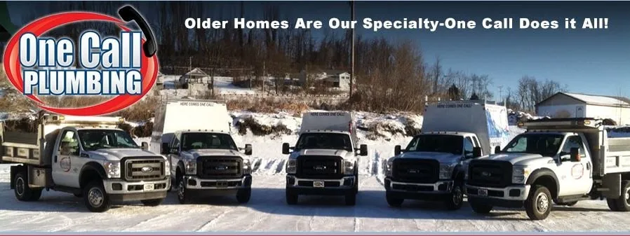 Slide of One Call Plumbing