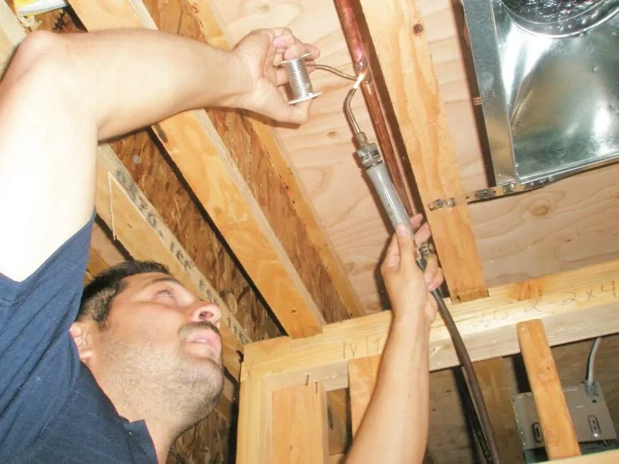 Slide of One Time Plumbing