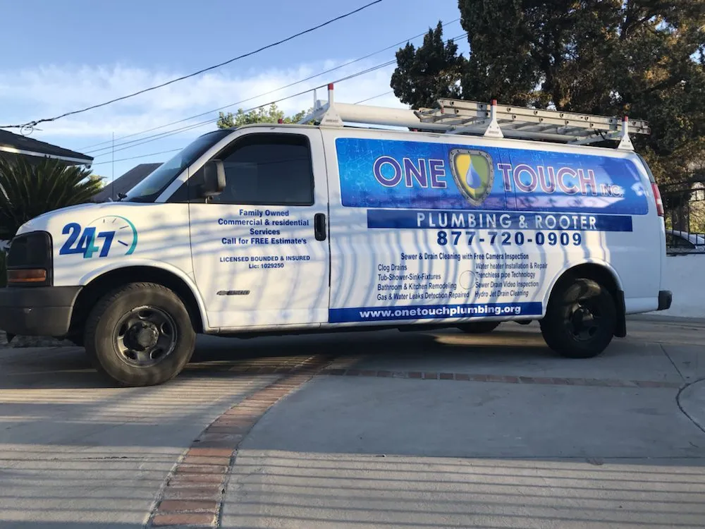 Slide of One Touch Plumbing & Rooter