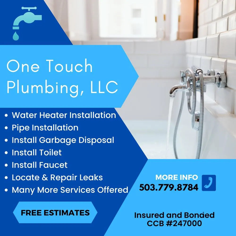 Slide of One Touch Plumbing