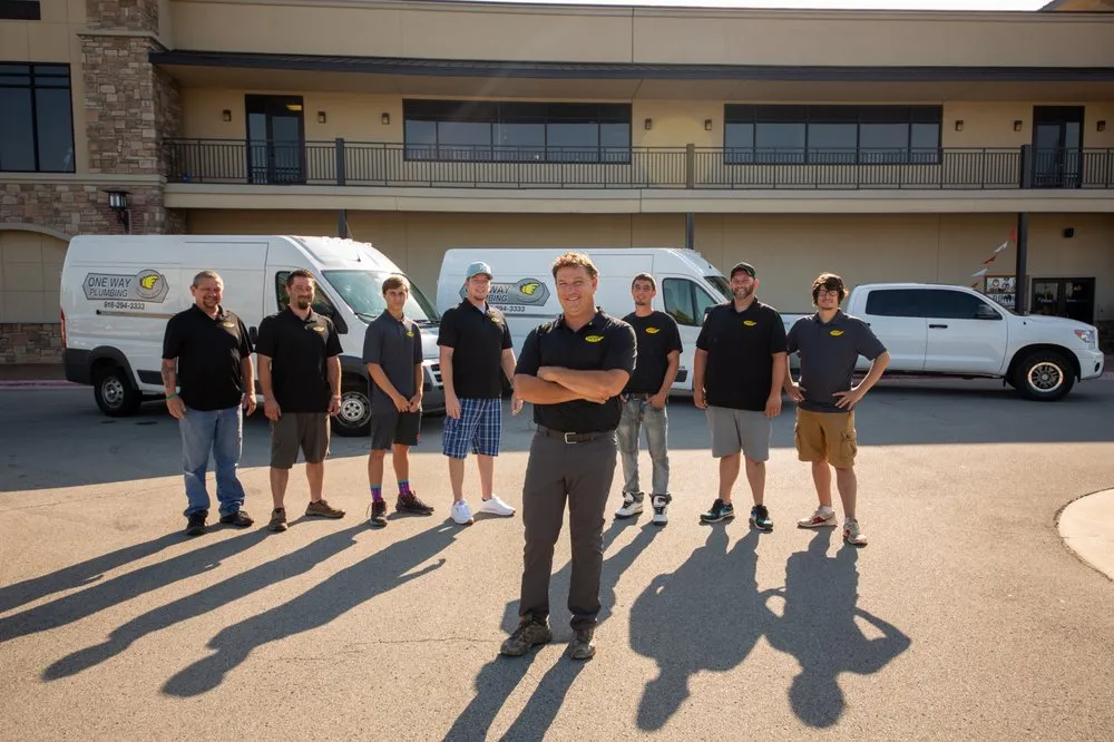 Slide of One Way Plumbing