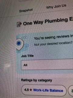 Slide of One Way Plumbing