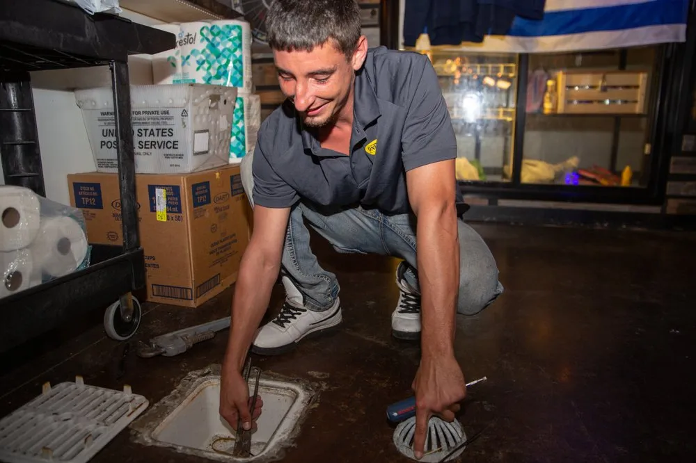 Slide of One Way Plumbing