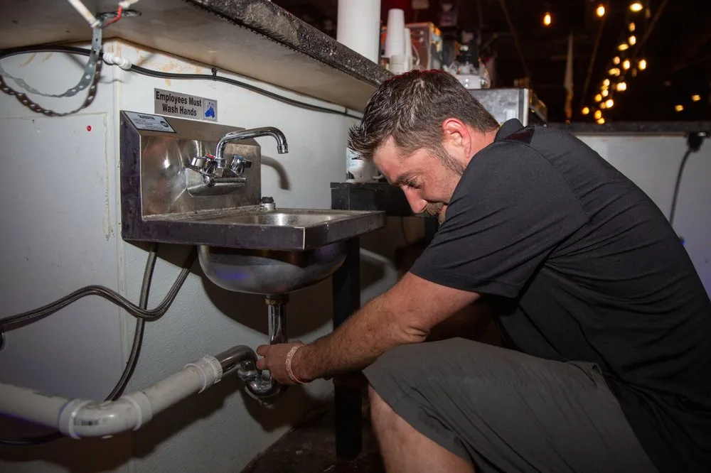 Slide of One Way Plumbing