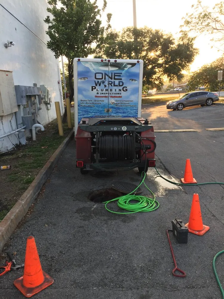 Slide of One World Plumbing & Inspectations