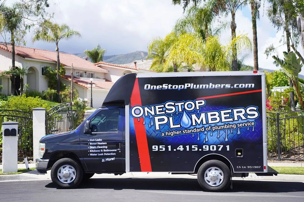 Slide of OneStop Plumbers - Plumbing & Leak Detection