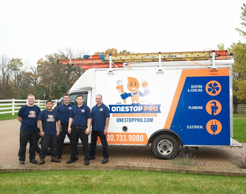 Slide of OneStop Pro Plumbing, Heating, Cooling & Electric