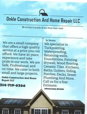 Onkle Construction And Home Repair LLC