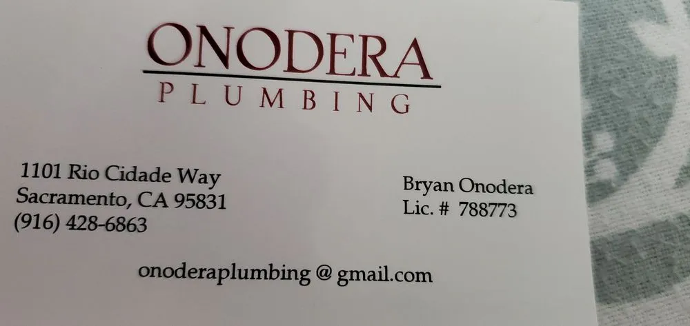 Slide of Onodera Plumbing