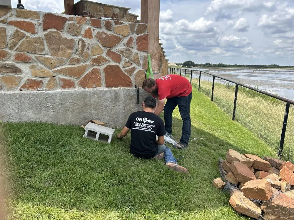 Expert pipe repair for homes in Zephyr, TX by Onpoint Plumbing & Services