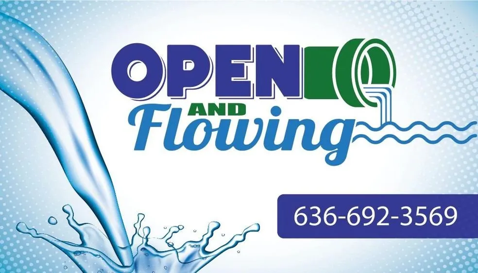 Slide of Open and Flowing