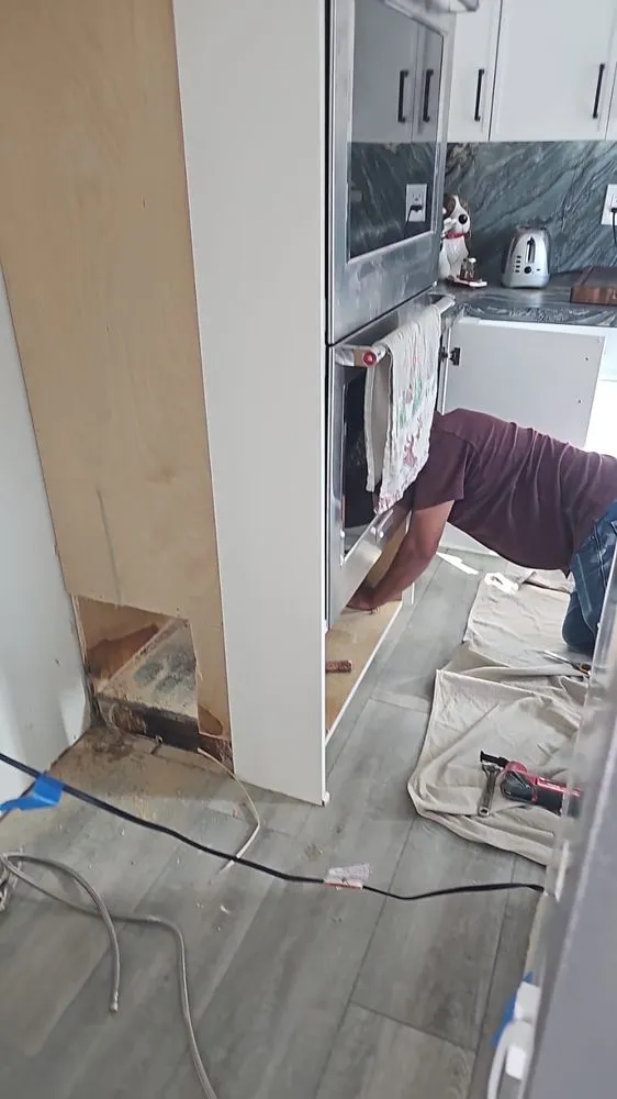 Slide of Open Line Plumbing