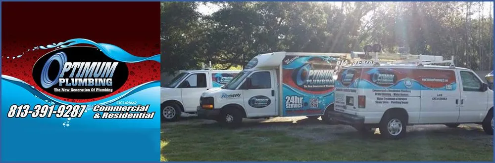 Slide of Optimum Plumbing