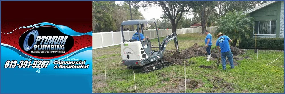 Slide of Optimum Plumbing