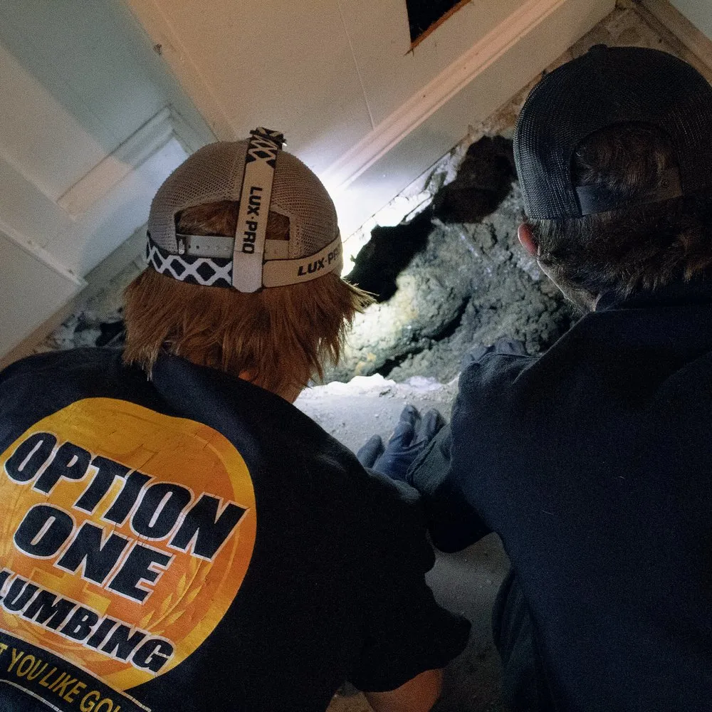 Reliable leak detection experts serving Charlotte, NC - Option One Plumbing - Charlotte