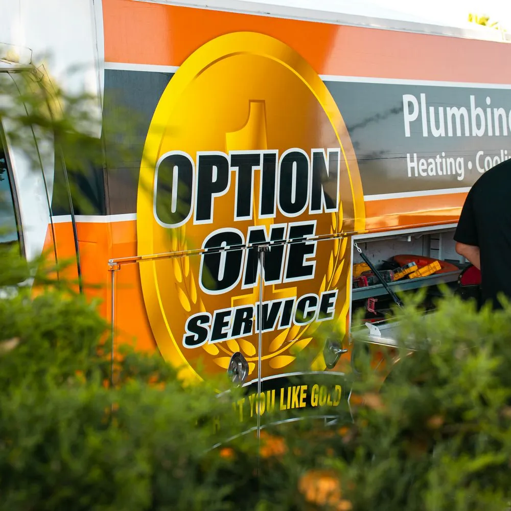 Slide of Option One Plumbing - Charlotte