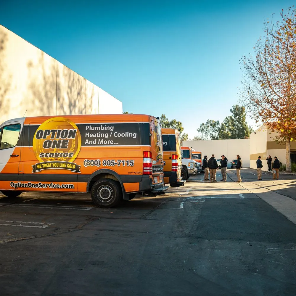 Slide of Option One Plumbing & Rooter - Rancho Cucamonga