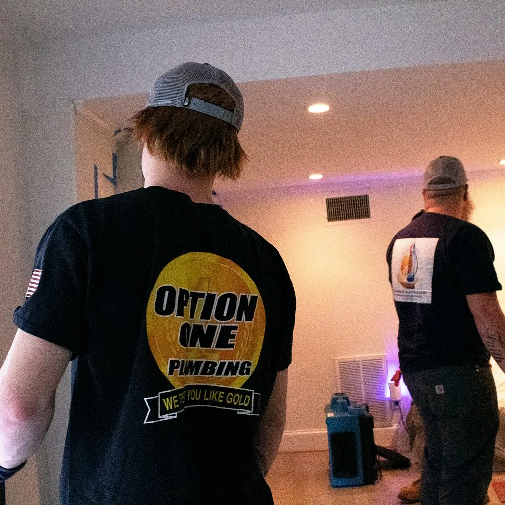 Slide of Option One Plumbing