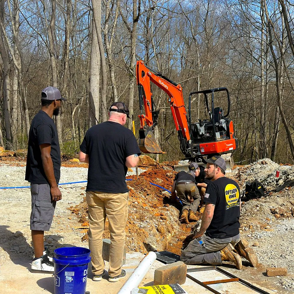 Slide of Option One Plumbing