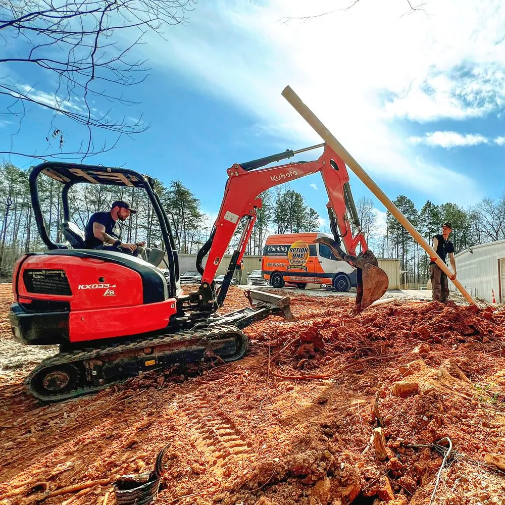 Slide of Option One Plumbing