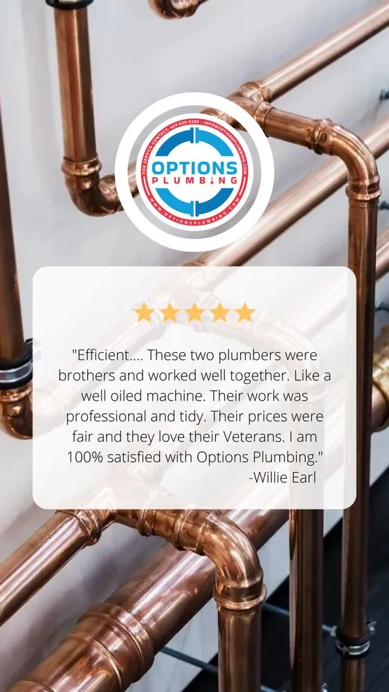 Slide of Options Plumbing