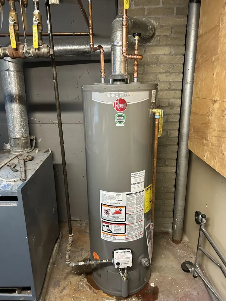 Reliable water heater service in North Billerica, MA by Opus Plumbing & Heating