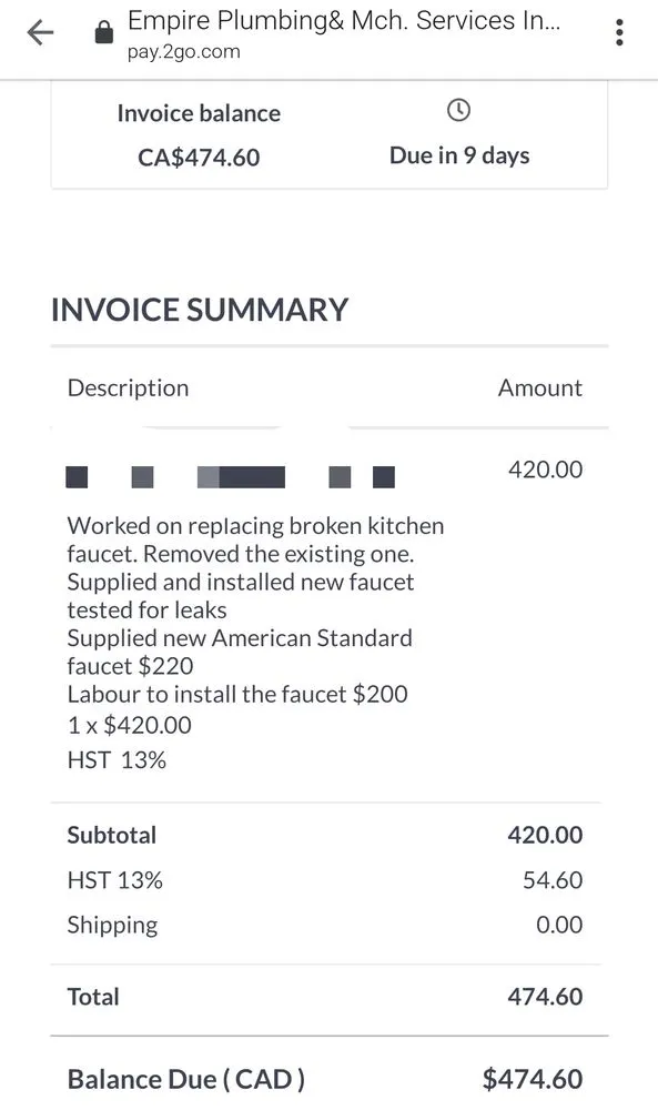 Slide of Orange Independent Plumbing Services