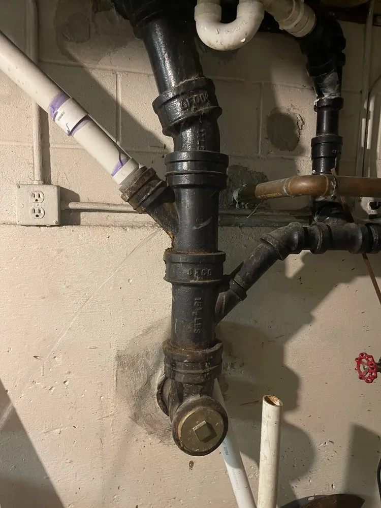 Slide of Orange Line Plumbing